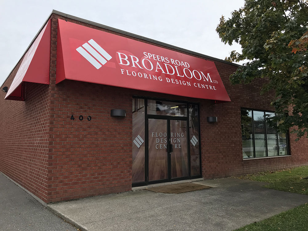 store front | Speers Road Broadloom